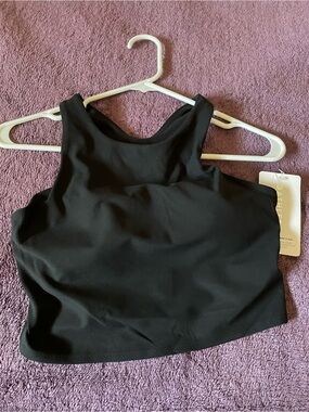 Athleta Women's High Neck Crop Tank Top Small NWT